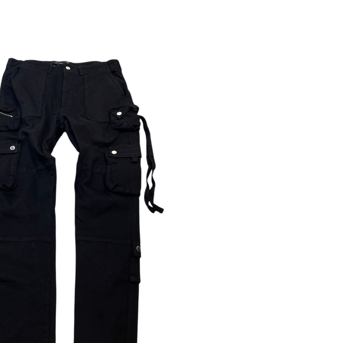 Men's Tactical Cargos Black Size L / W34 - Photo 3
