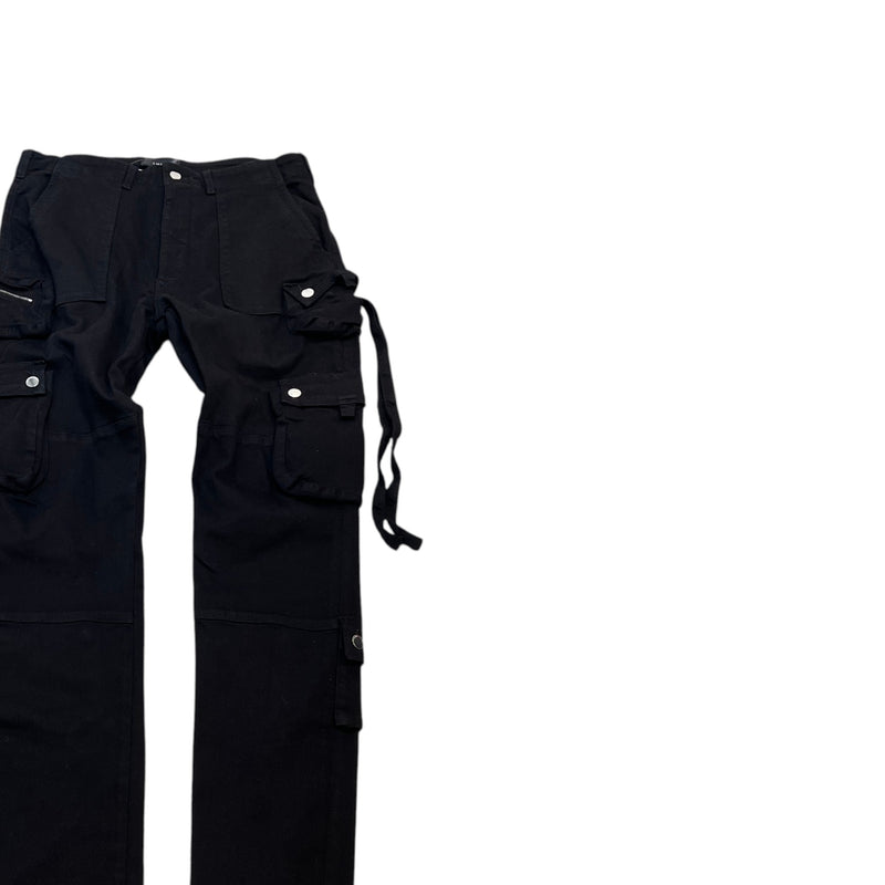 Men's Tactical Cargos Black Size L / W34