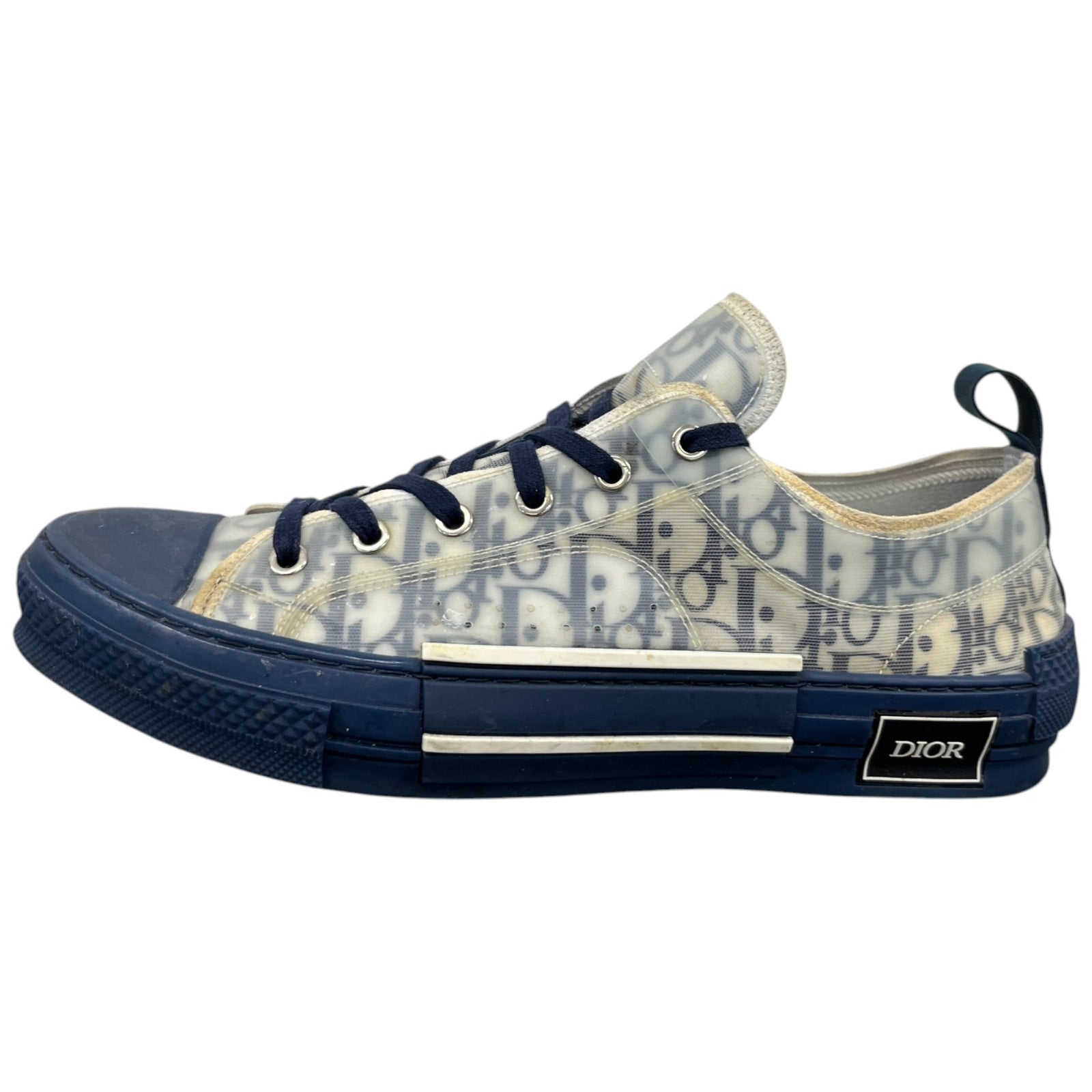 Men's B23 Oblique Low Trainers Navy Size UK 9.5 / EU 43.5 - Photo 5