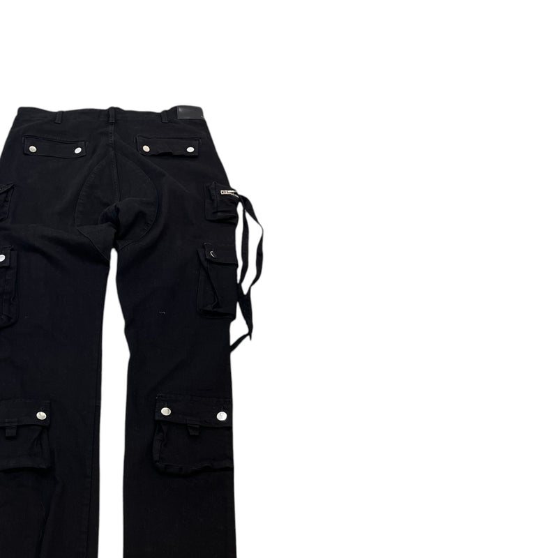 Men's Tactical Cargos Black Size L / W34