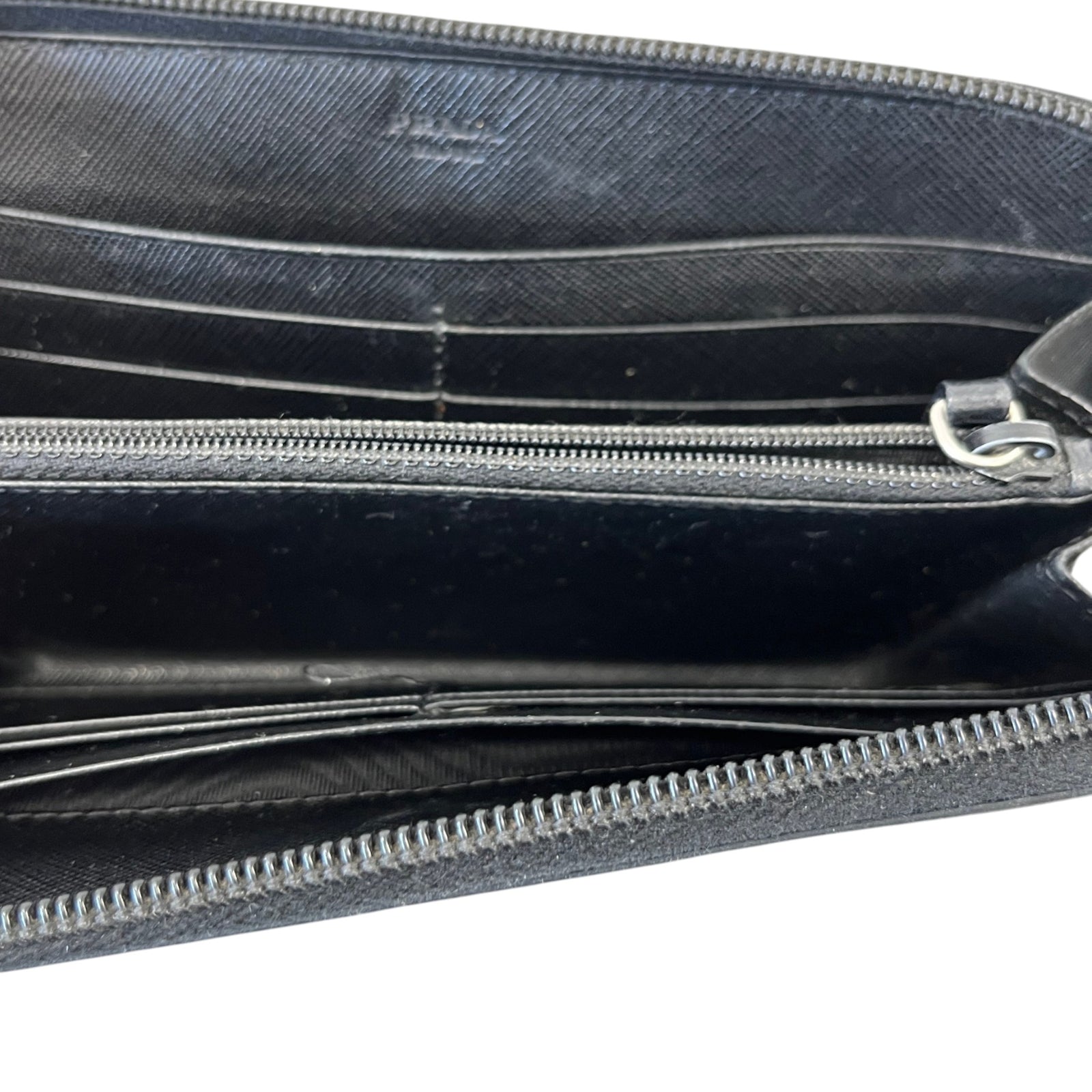 Women's Saffiano Wallet Black - Photo 10