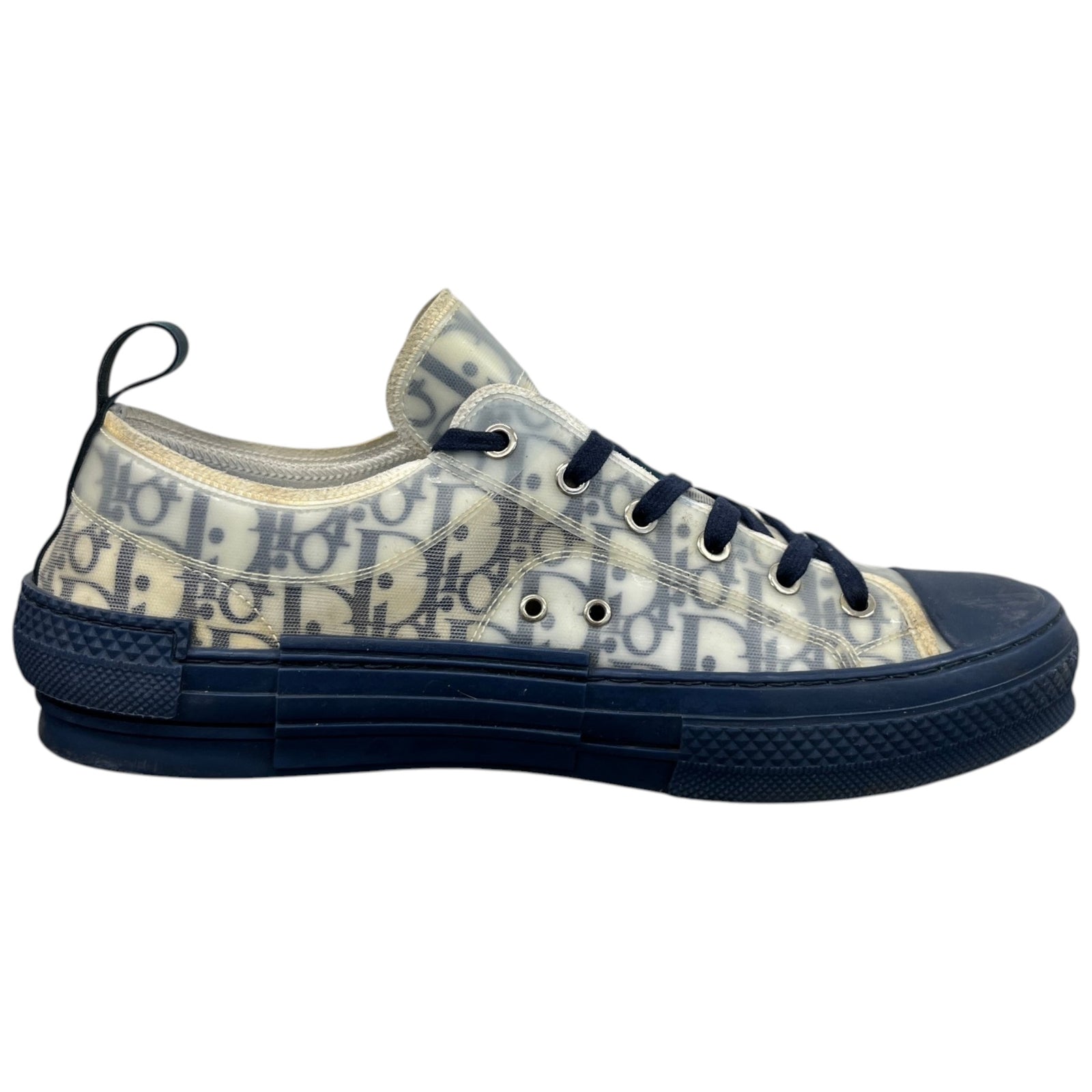 Men's B23 Oblique Low Trainers Navy Size UK 9.5 / EU 43.5 - Photo 4
