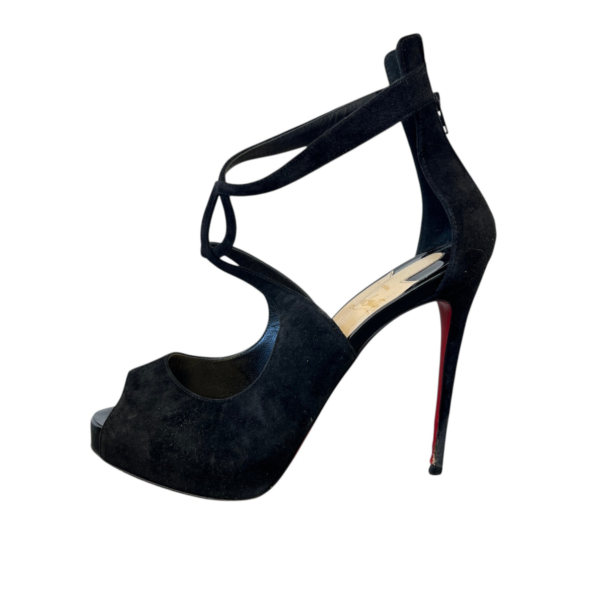 Women's Rosie 120 Veau Velours Heels Black Size UK 4 / EU 37 - Photo 5