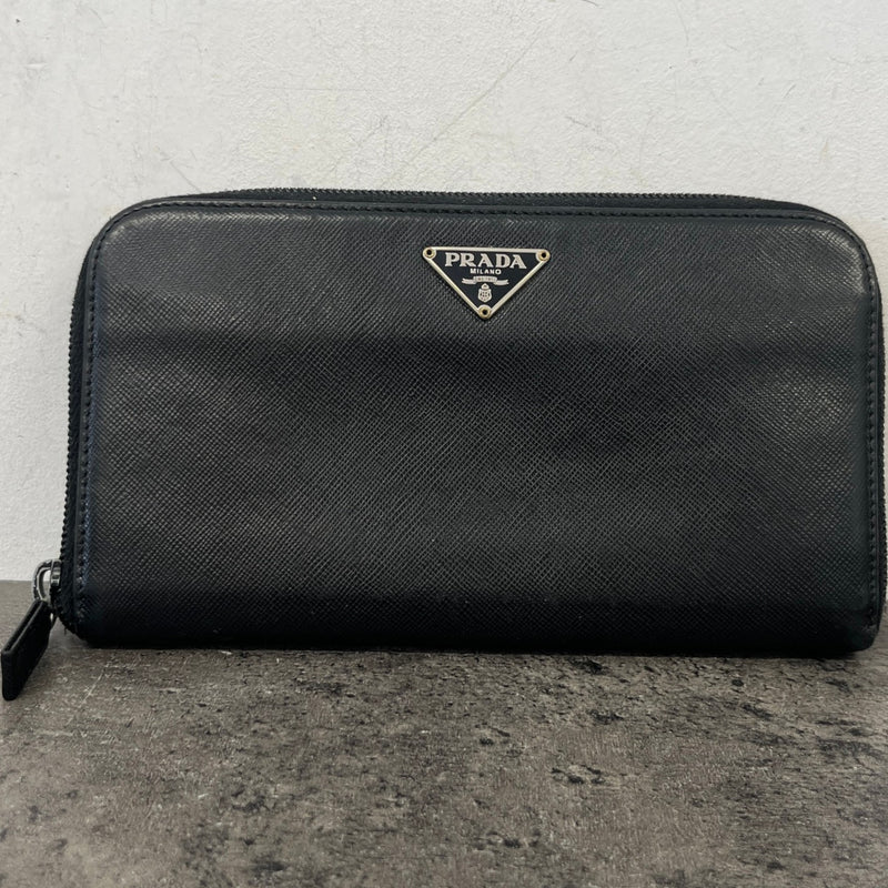 Women's Saffiano Wallet Black