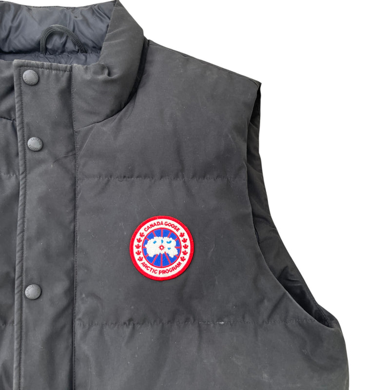 Men's Freestyle Crew Vest Gilet Black Size XL