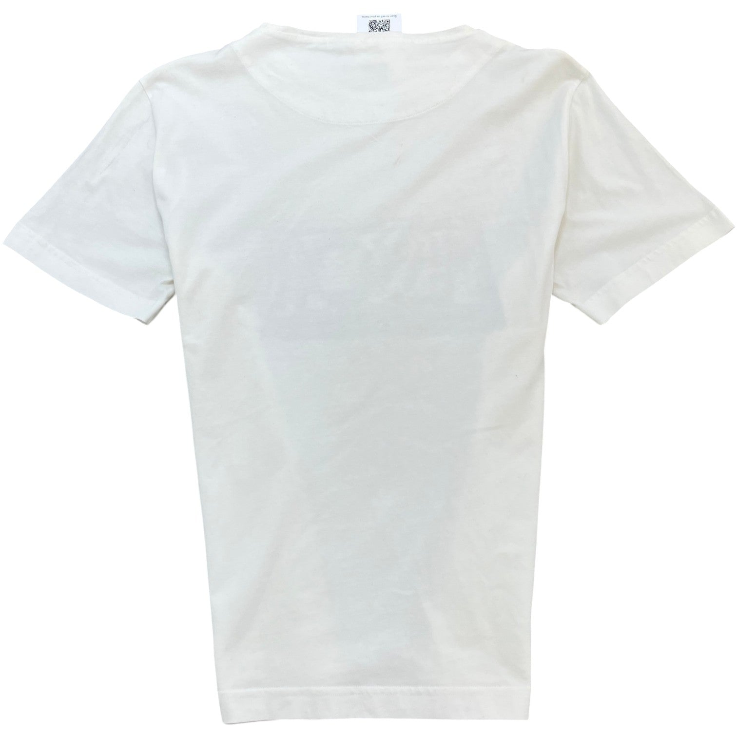 Men's Logo Print T-Shirt White Size S - Photo 2