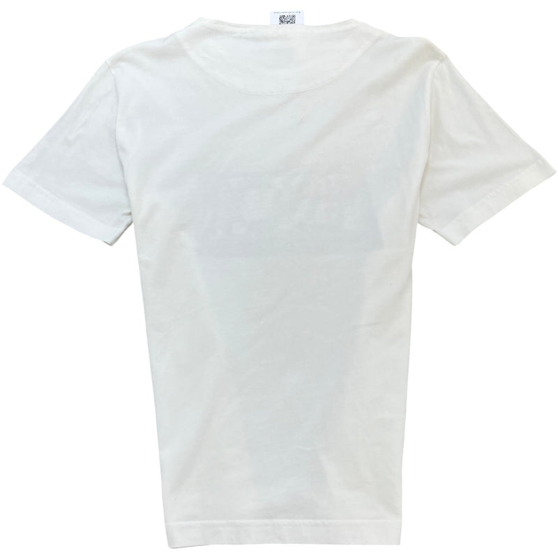 Men's Logo Print T-Shirt White Size S