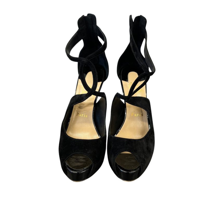 Women's Rosie 120 Veau Velours Heels Black Size UK 4 / EU 37