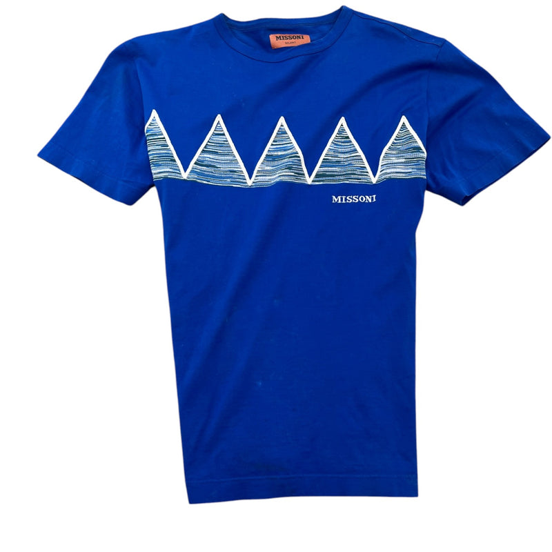 Men's Space Dye T-Shirt Blue Size M