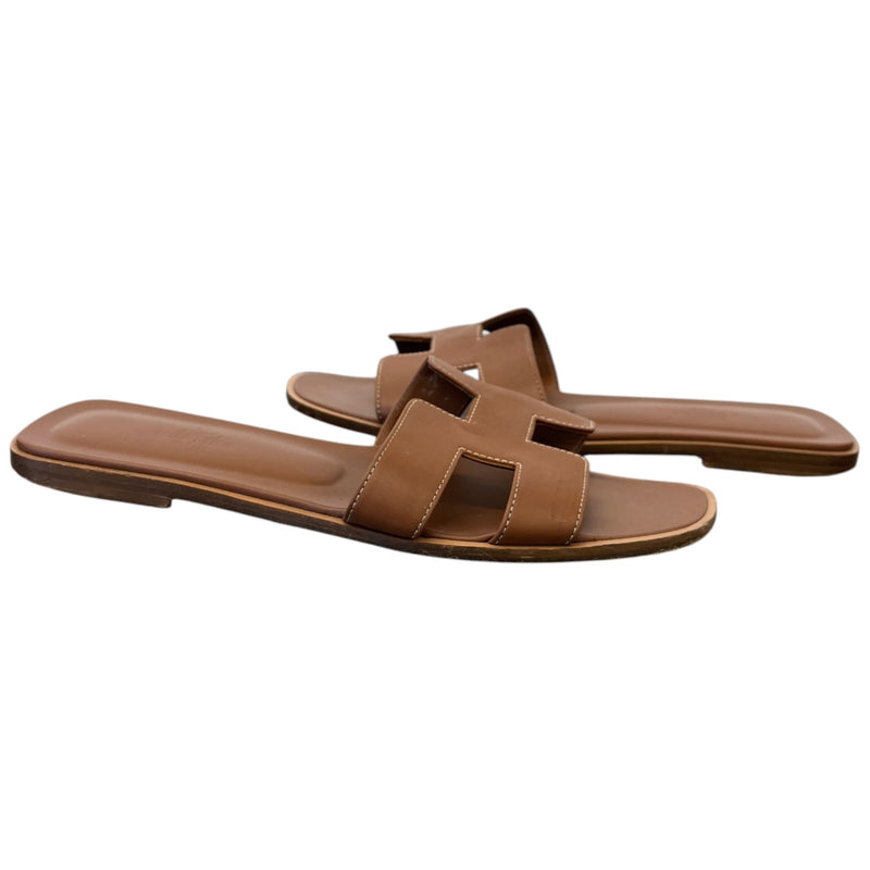 Women's Oran Slides Brown Size UK 6 / EU 39