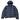 Men's Plaque Logo Down Jacket Navy Size IT 50 / L