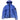 Men's Applique Logo Down Jacket Blue Size M