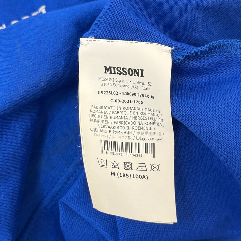 Men's Space Dye T-Shirt Blue Size M
