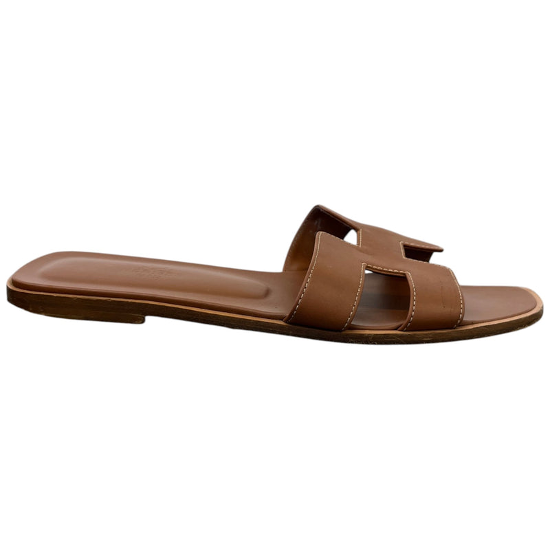 Women's Oran Slides Brown Size UK 6 / EU 39