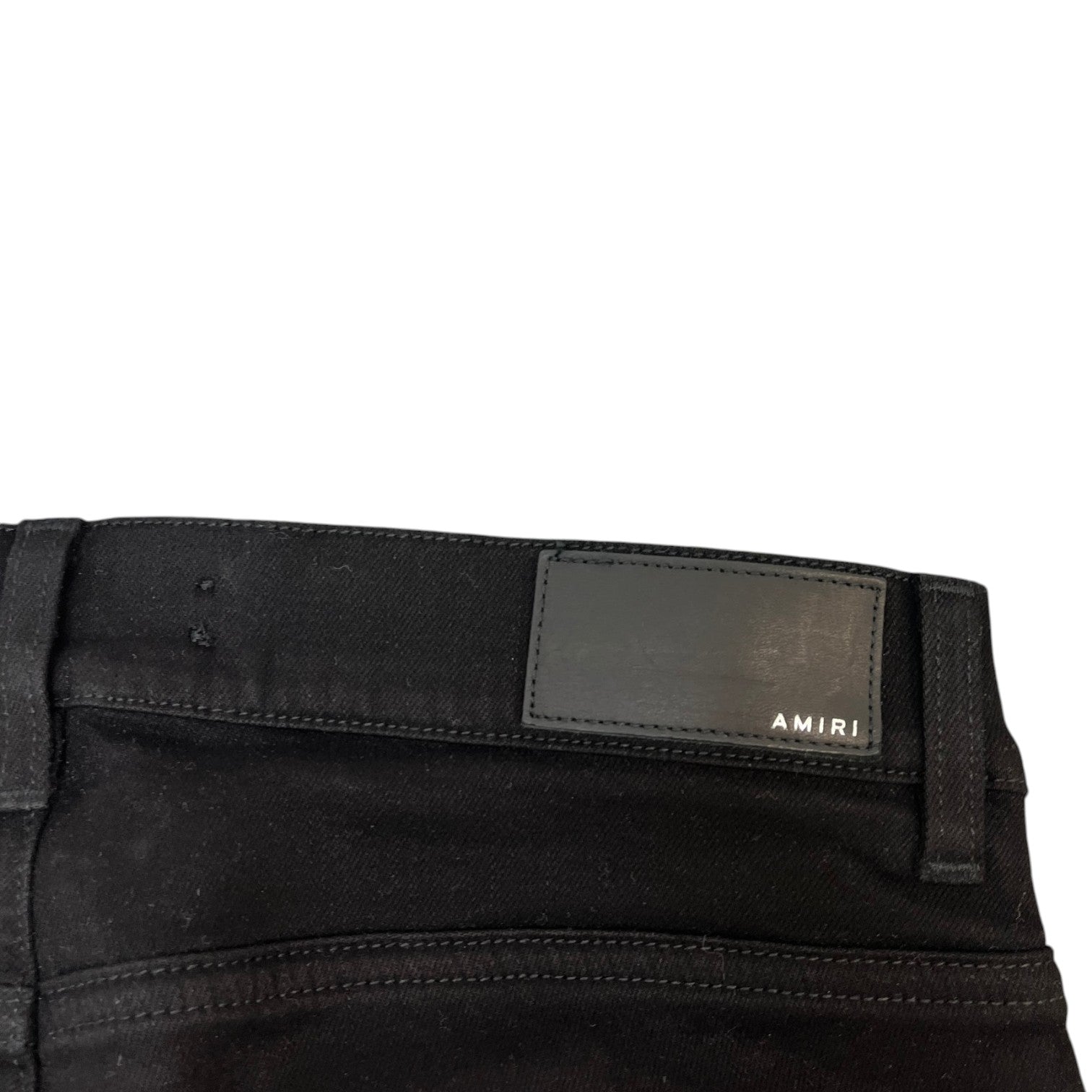 Men's Distressed Skinny Jeans Black Size Waist 32" - Photo 8