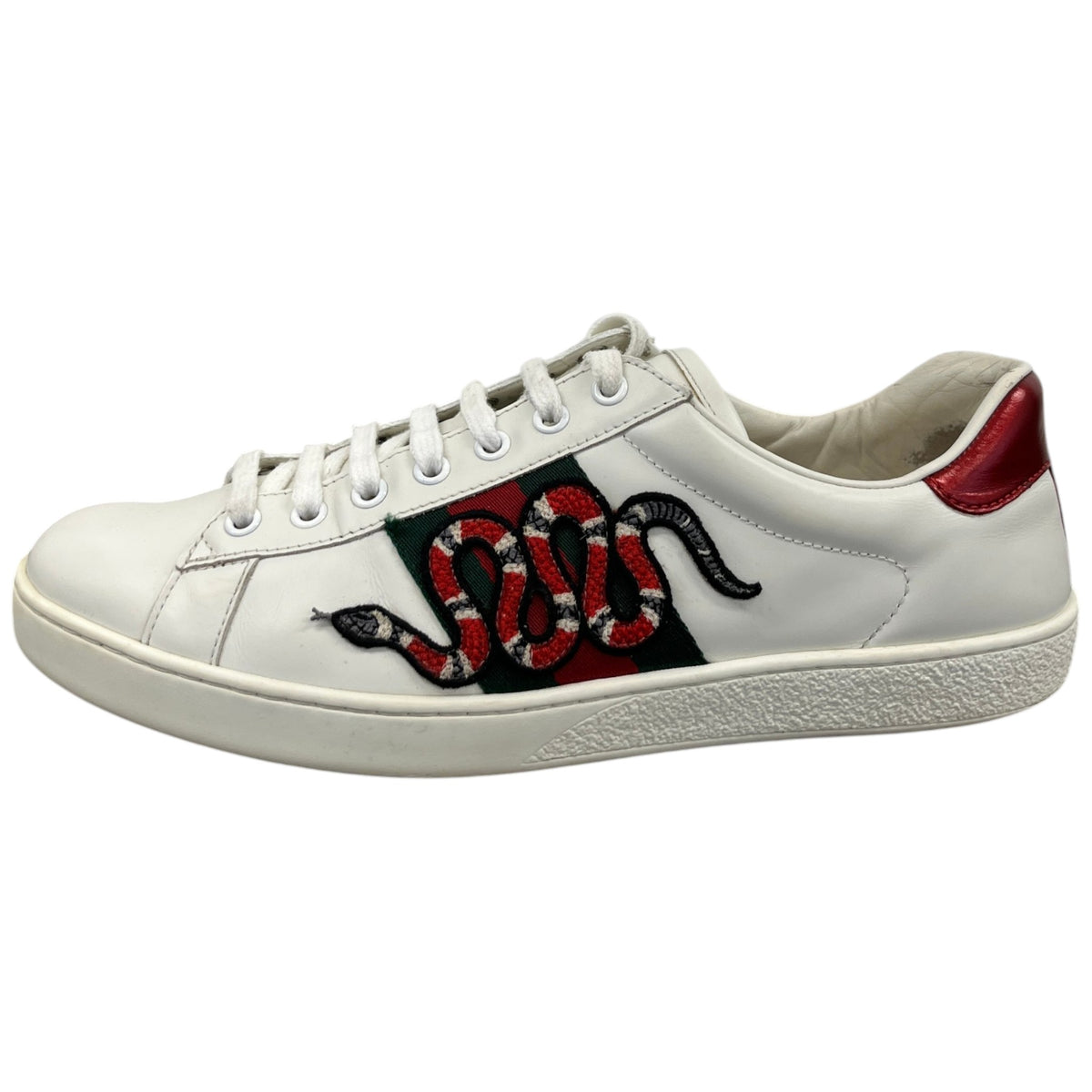 Men's Ace Low Trainers White Size UK 8 / EU 42 - Photo 5