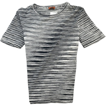 Men's Space Dye Short Sleeve Shirt Grey Size S