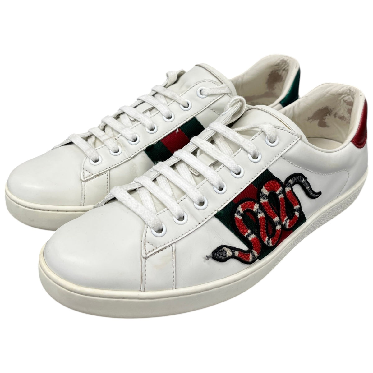 Men's Ace Low Trainers White Size UK 8 / EU 42 - Photo 9