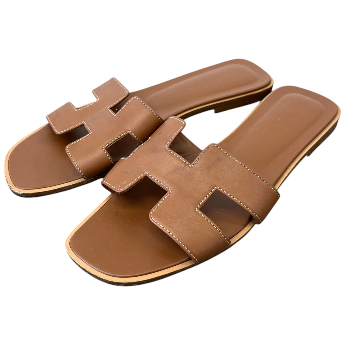 Women's Oran Slides Brown Size UK 6 / EU 39 - Photo 9