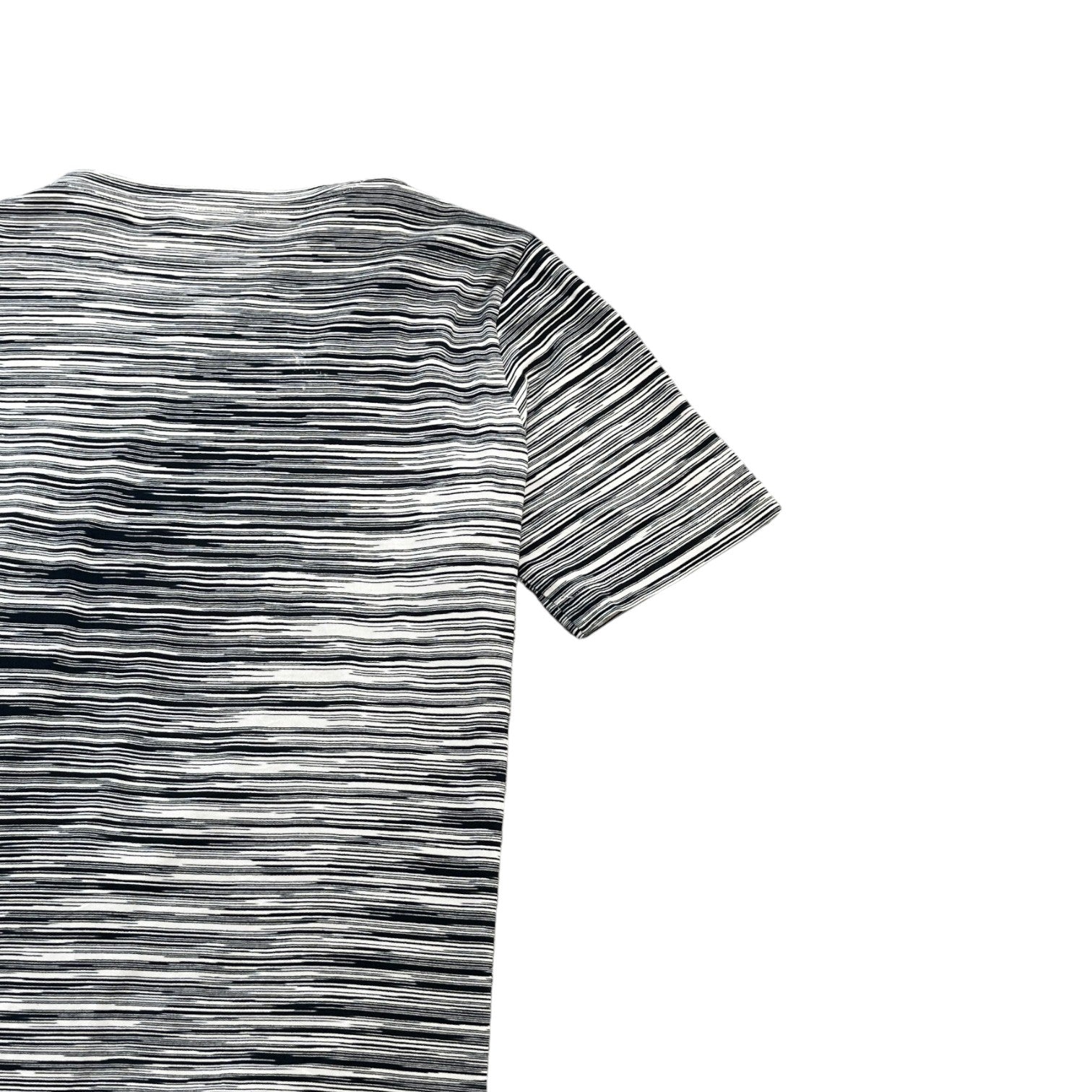 Men's Space Dye Short Sleeve Shirt Grey Size S - Photo 4
