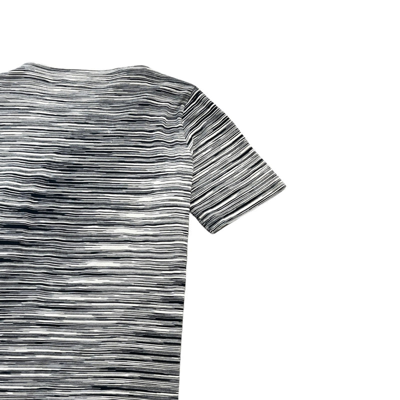 Men's Space Dye Short Sleeve Shirt Grey Size S