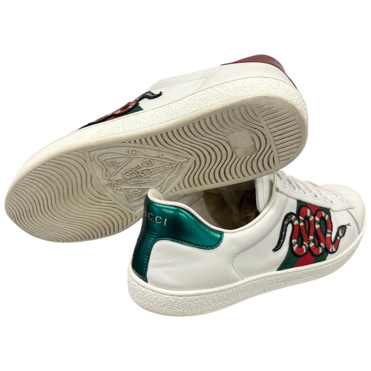 Men's Ace Low Trainers White Size UK 8 / EU 42 - Photo 10