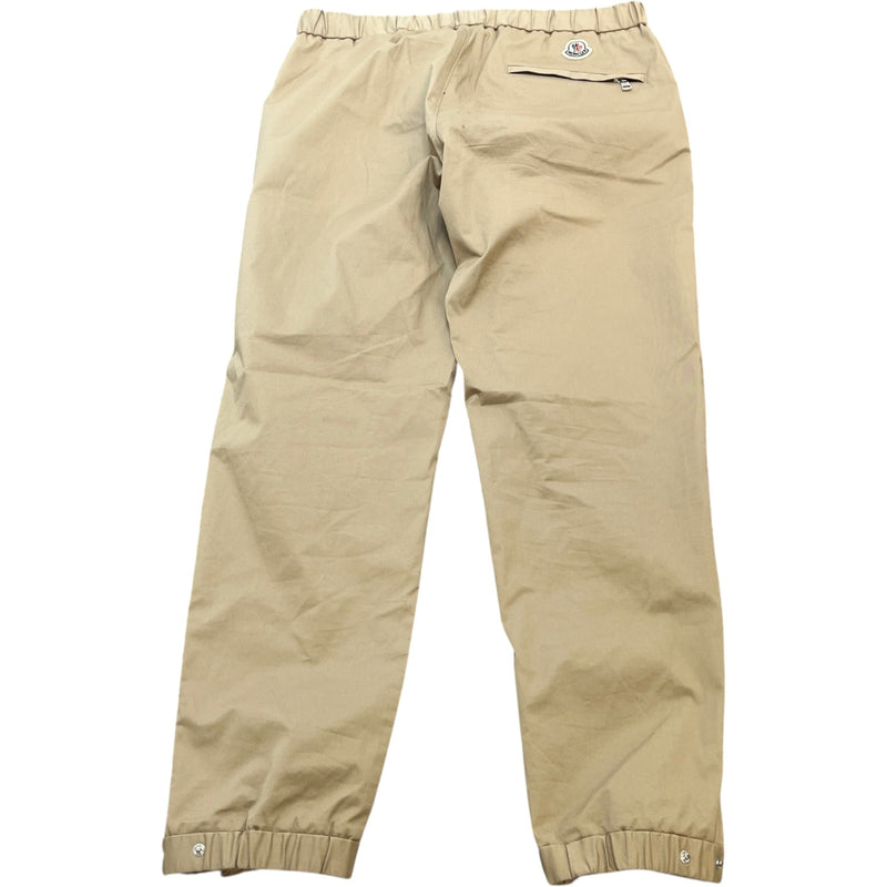 Men's Patalone Sportivo Trousers Beige Size IT 50 / UK 34