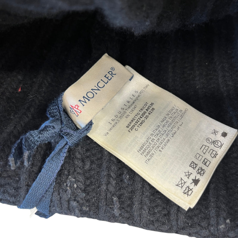 Men's Berretto Tricot Beanie Hat Grey