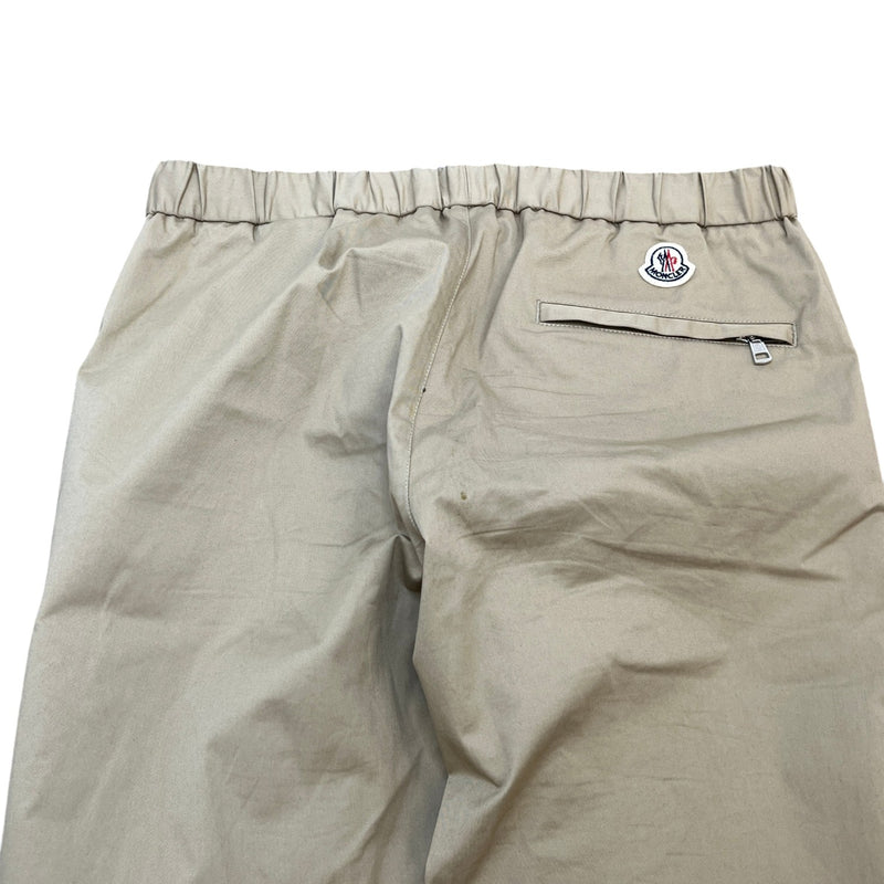 Men's Patalone Sportivo Trousers Beige Size IT 50 / UK 34