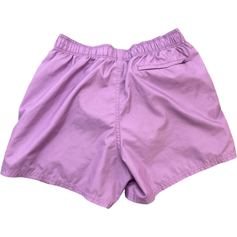 Men's Paris Logo Swim Shorts Purple Size M / W32