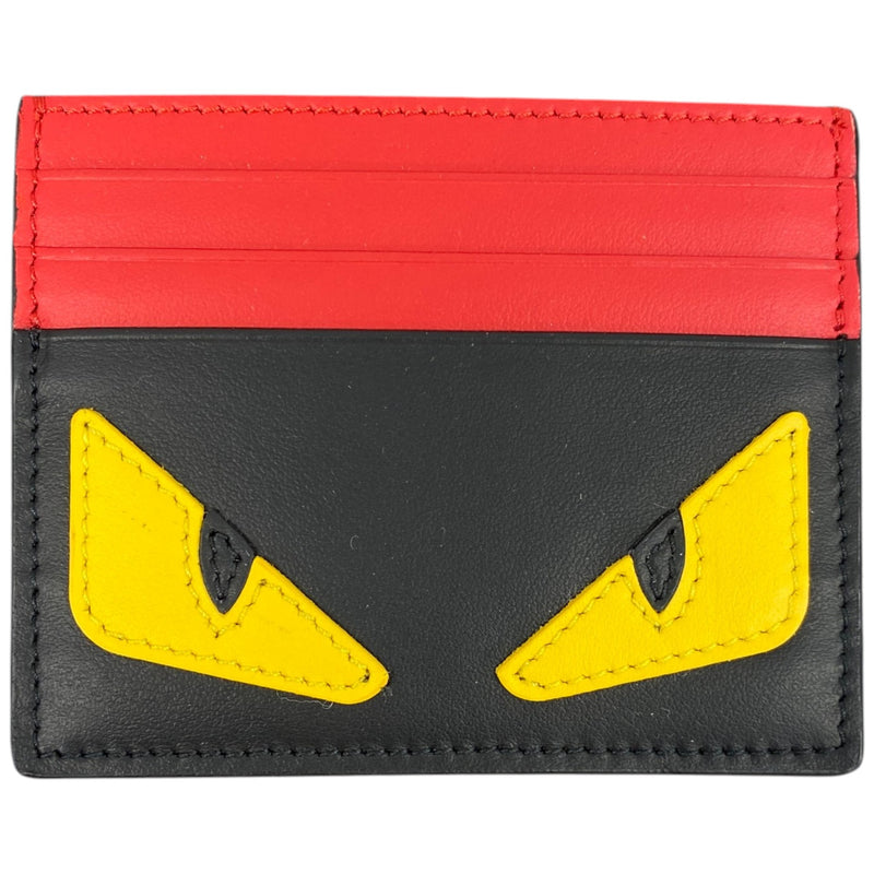 Men's Monster Eyes Card Holder Black