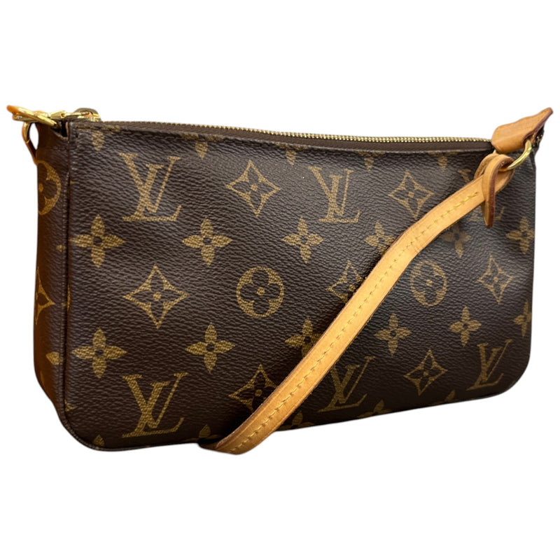 Women's Monogram Pochette Accessories Handbag Brown