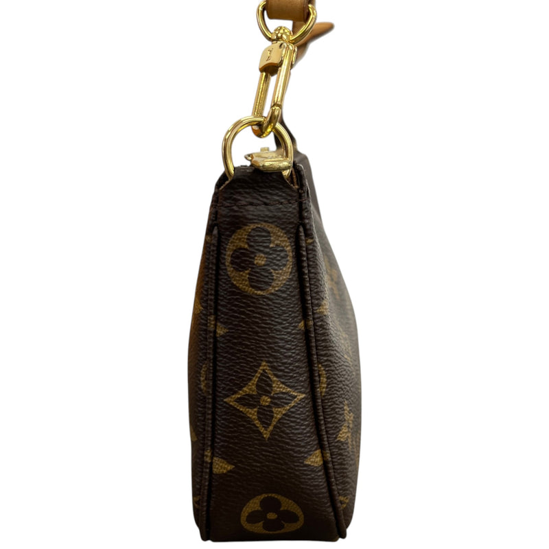 Women's Monogram Pochette Accessories Handbag Brown