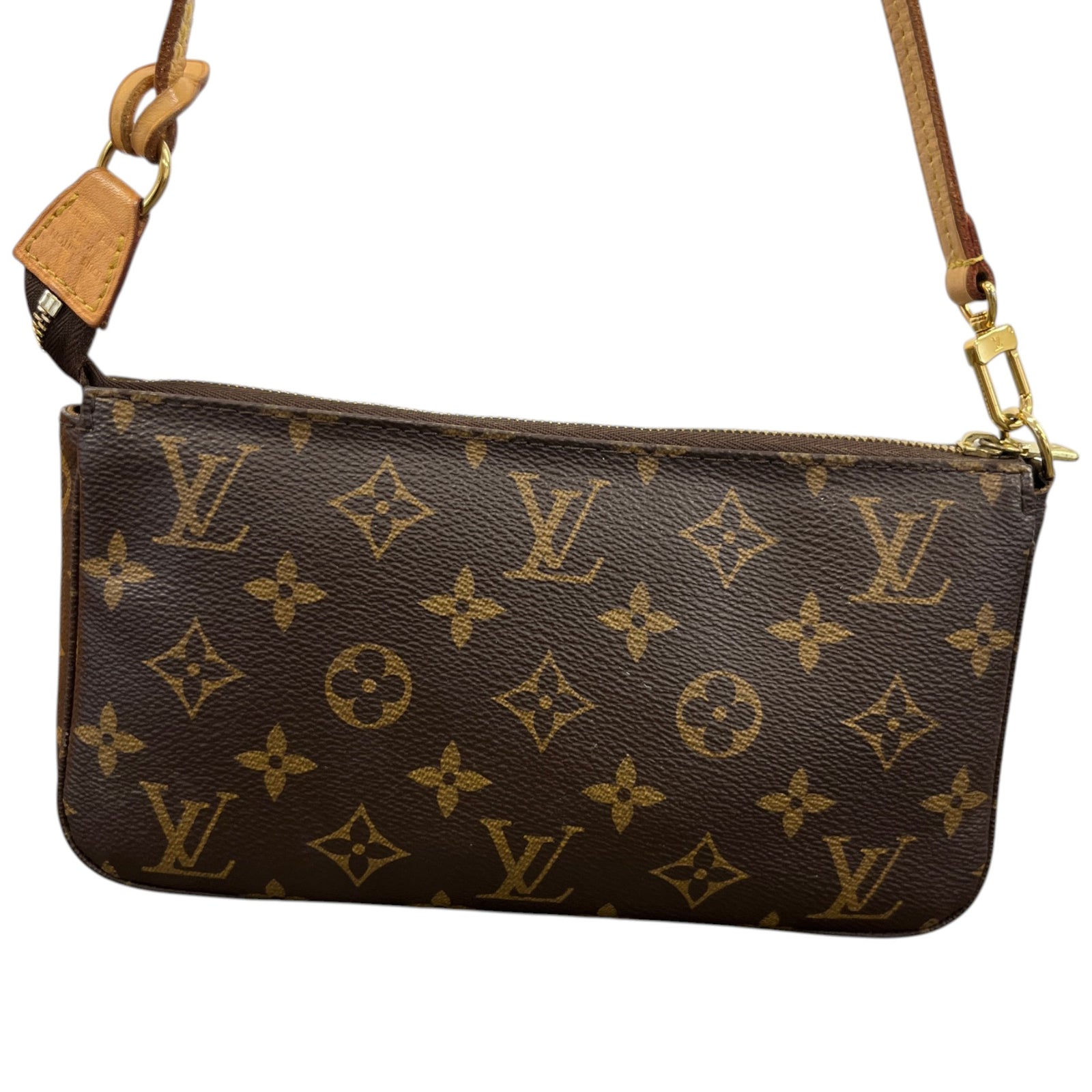 Women's Monogram Pochette Accessories Handbag Brown - Photo 3