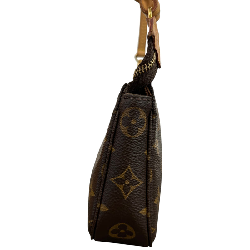 Women's Monogram Pochette Accessories Handbag Brown