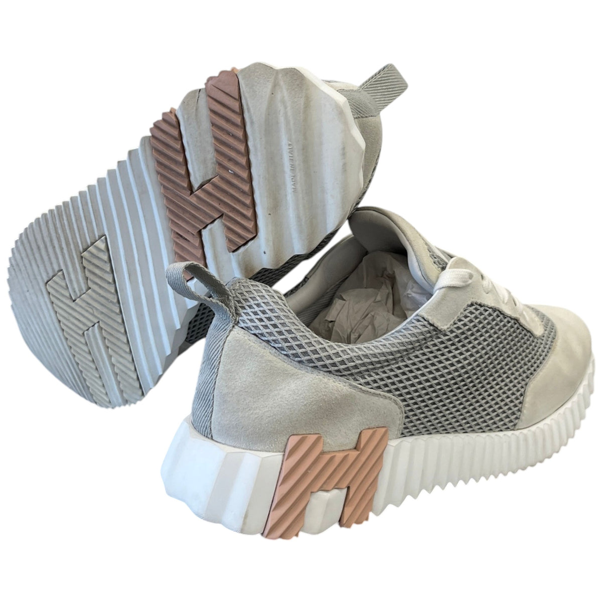 Men's Bouncing Low Trainers Grey Size UK 6 / EU 40 - Photo 10