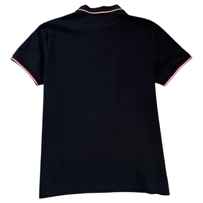 Men's Maglia Polo Shirt Black Size XXL