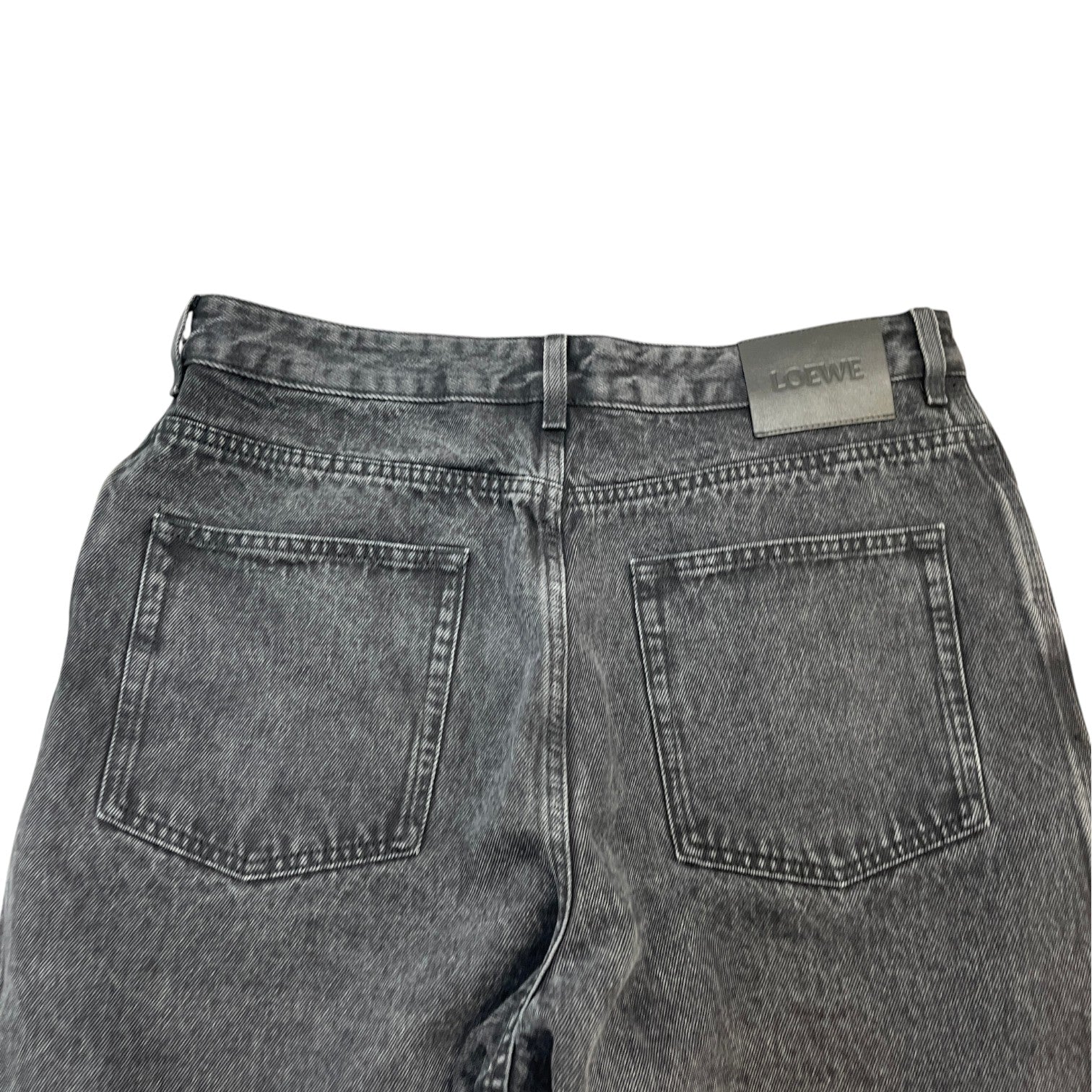 Men's Anagram Baggy Jeans Black Size IT 52 / UK 36 - Photo 7