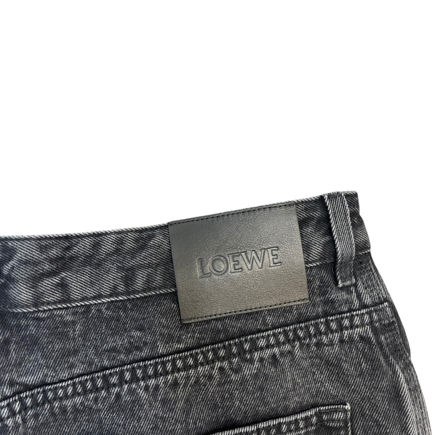 Men's Anagram Baggy Jeans Black Size IT 52 / UK 36 - Photo 8