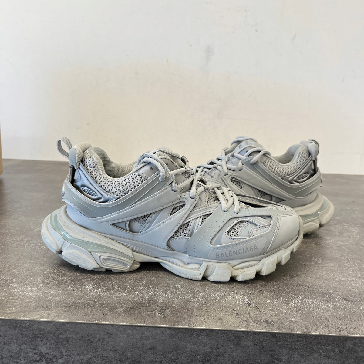 Men's Tracks Low Trainers Grey Size UK 8 / EU 42 - Photo 12