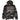 Men's Camo Logo Print Hoodie Khaki Size M
