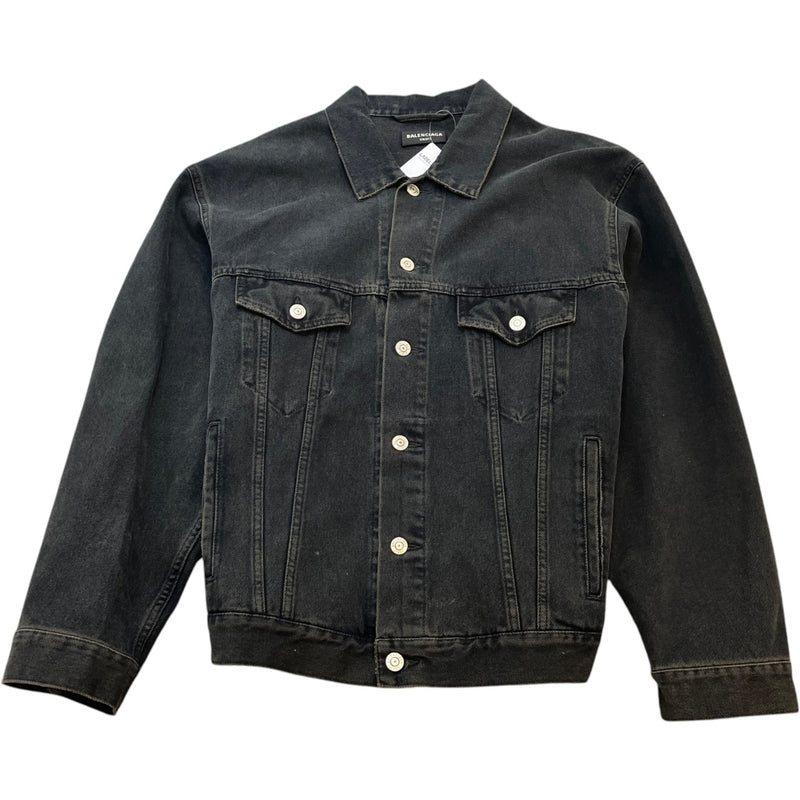 Men's Bb Spray Paint Jacket Black Size XS