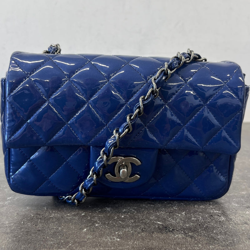 Women's Mini Classic Flap Bag Blue