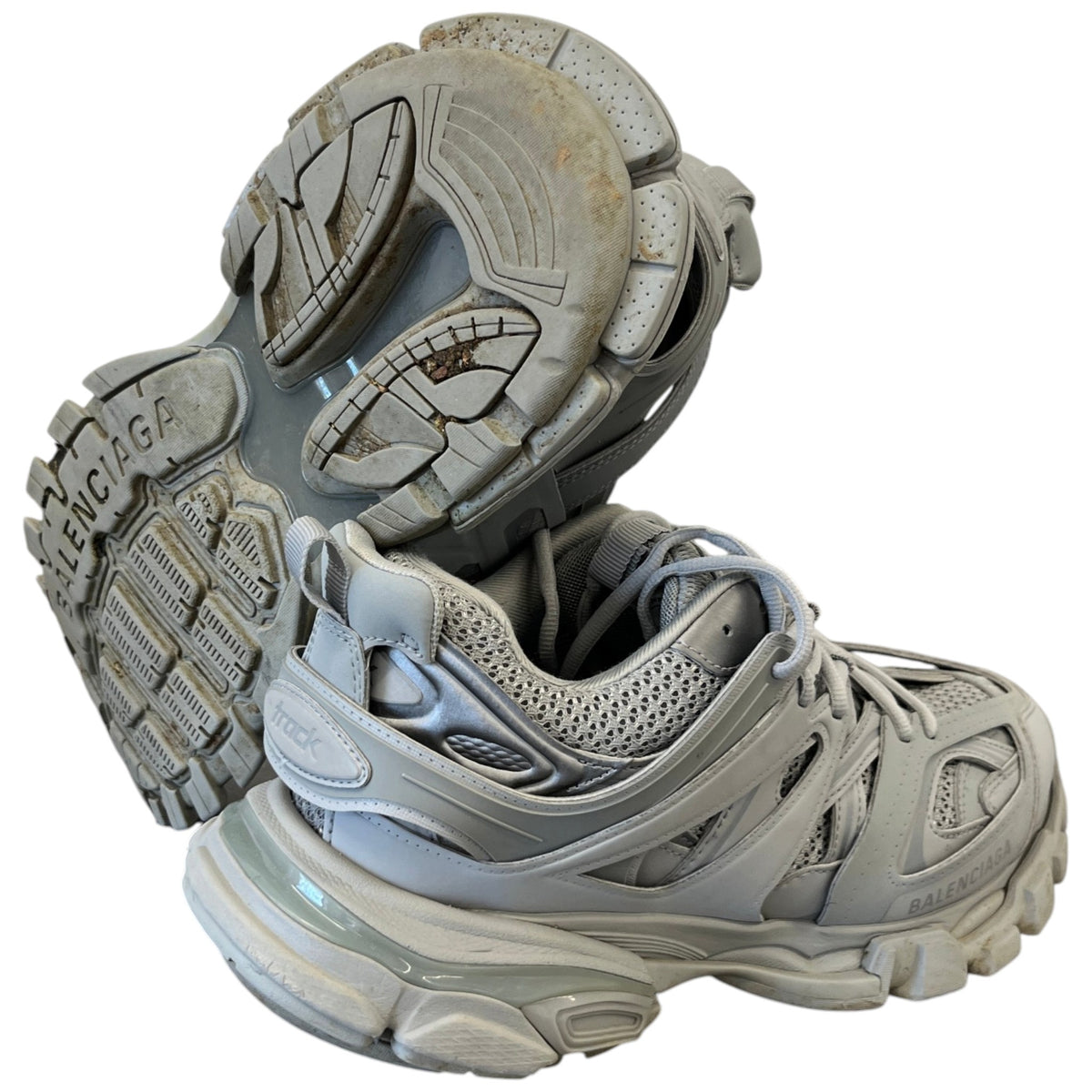 Men's Tracks Low Trainers Grey Size UK 8 / EU 42 - Photo 10