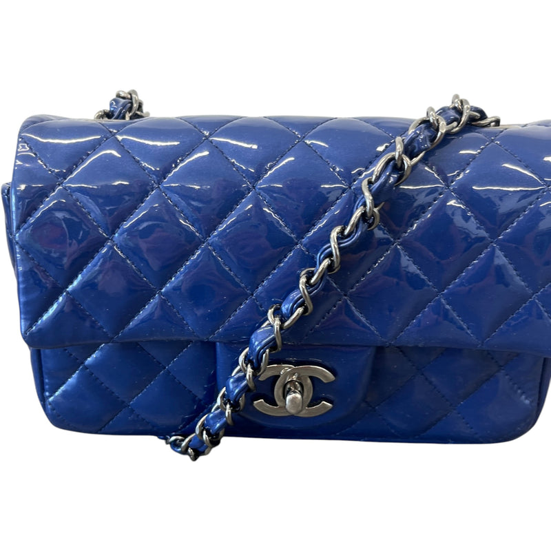 Women's Mini Classic Flap Bag Blue