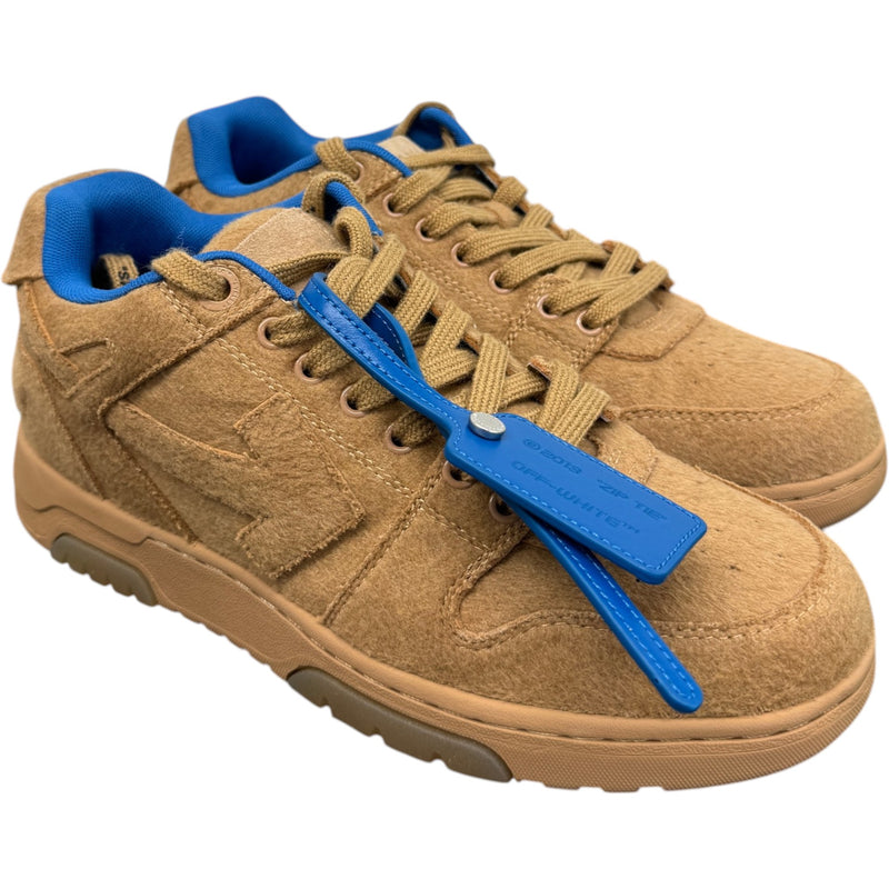 Men's X Virgil Abloh Out Of Office Low Trainers Beige Size UK 8 / EU 42
