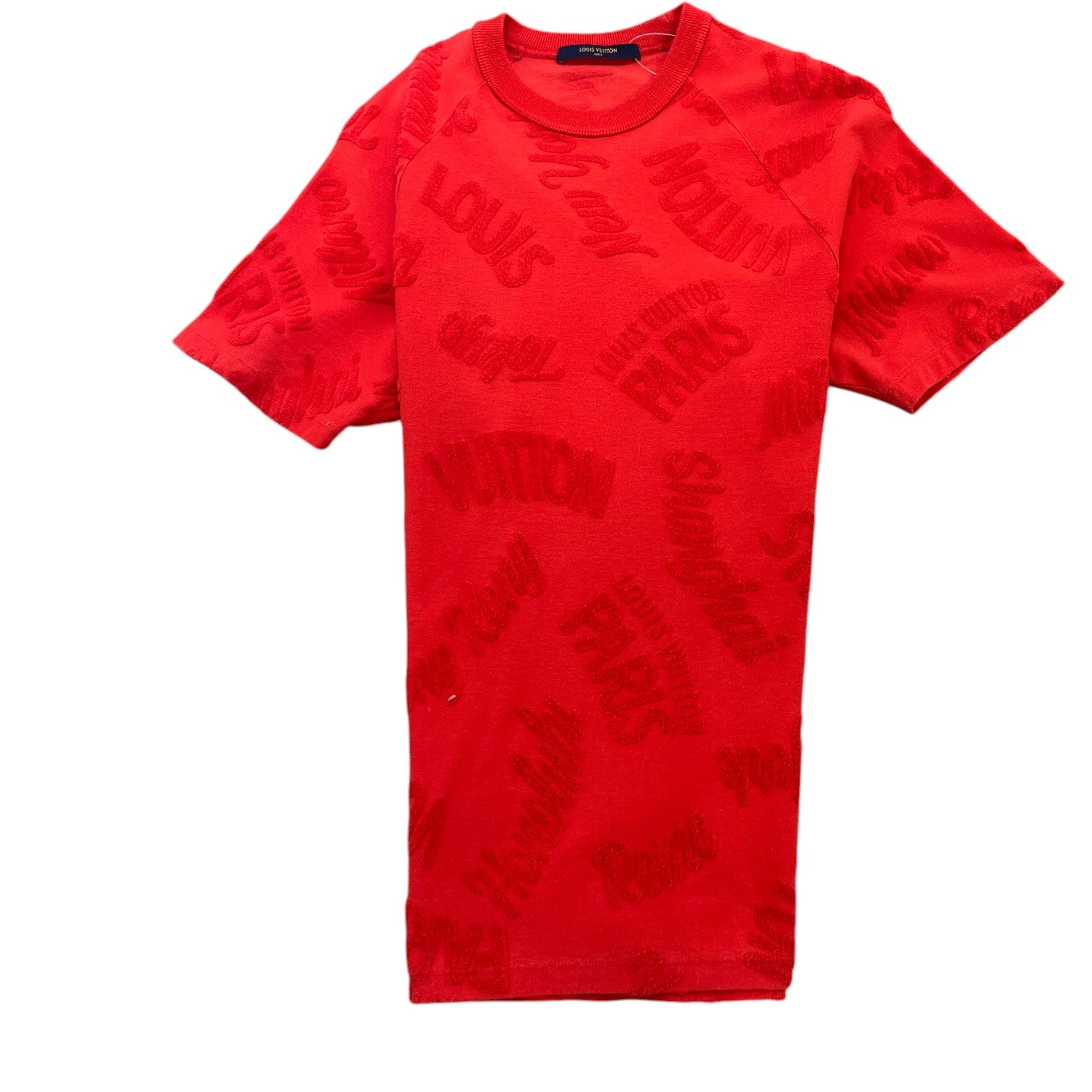 Men's Toweling City Logo T-Shirt Red Size M - Photo 1