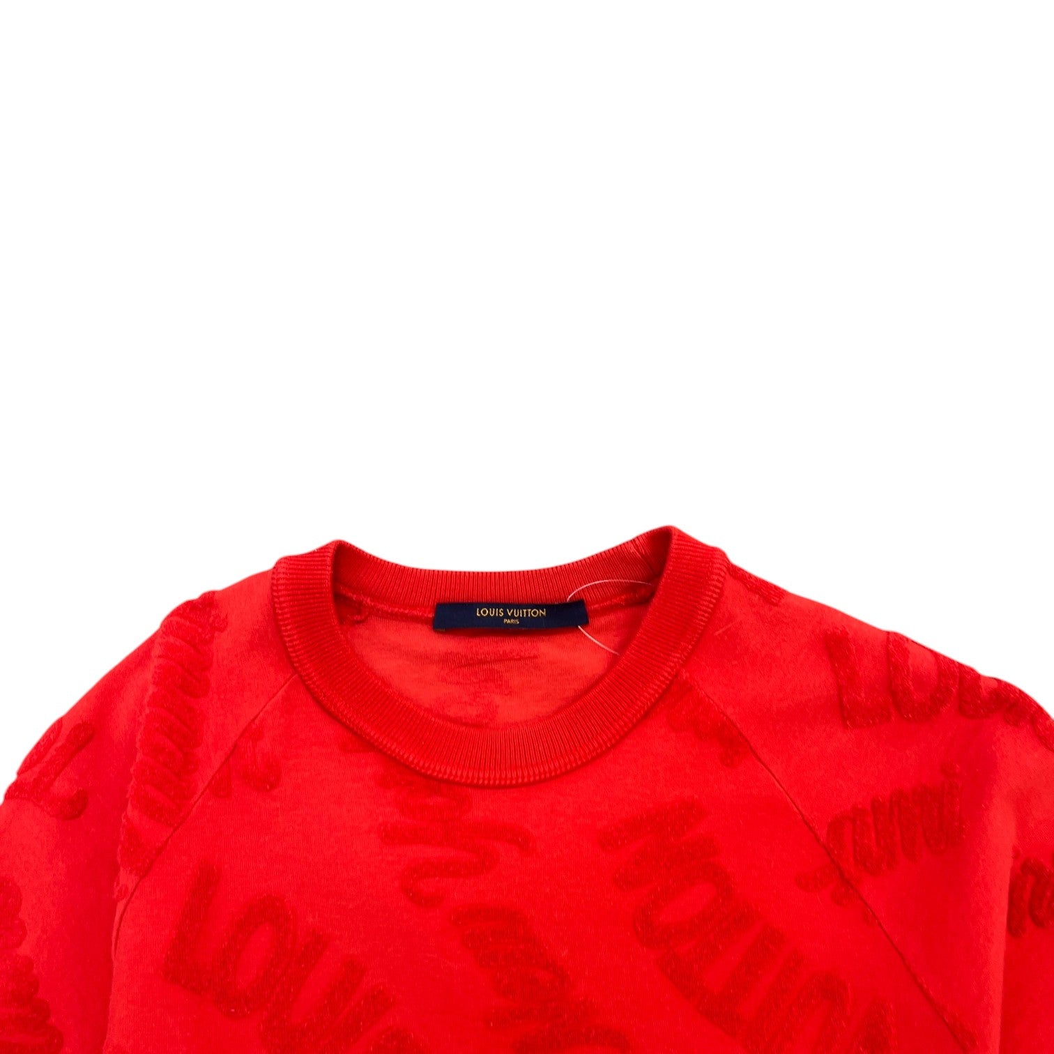 Men's Toweling City Logo T-Shirt Red Size M - Photo 5