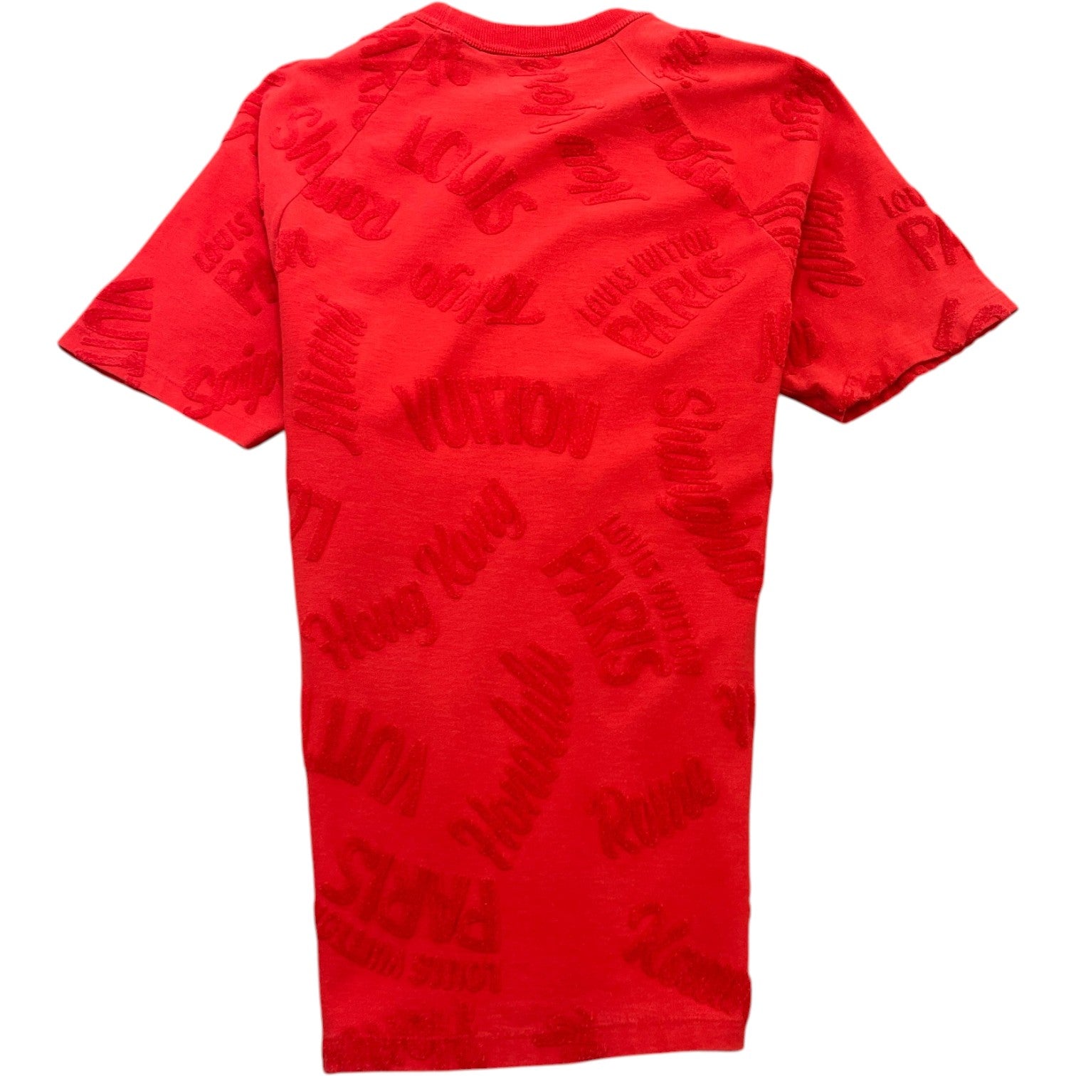 Men's Toweling City Logo T-Shirt Red Size M - Photo 2