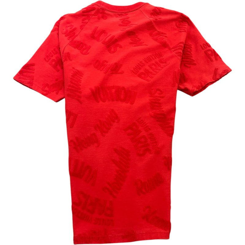 Men's Toweling City Logo T-Shirt Red Size M